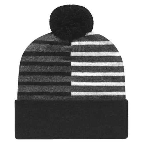 USA-Made Half Color Beanie Thumbnail