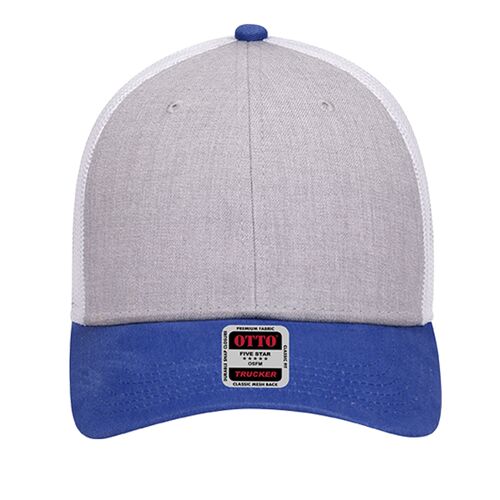 OTTO CAP® 6 Panel Low Profile Mesh Back Trucker Hat Thumbnail