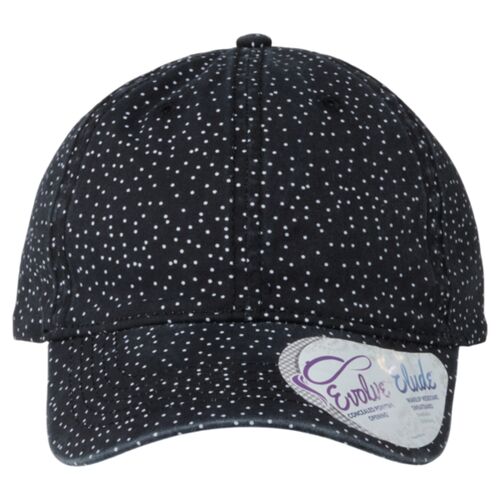 Women's Garment-Washed Fashion Print Cap Thumbnail