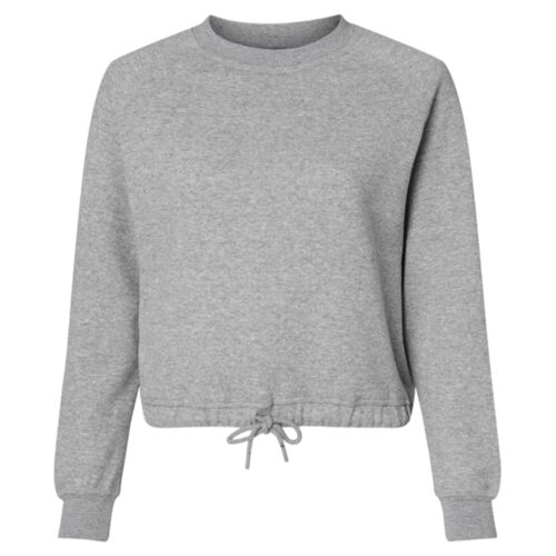 Women's Relaxed 3-End Boxy Fleece Crewneck Sweatshirt Thumbnail