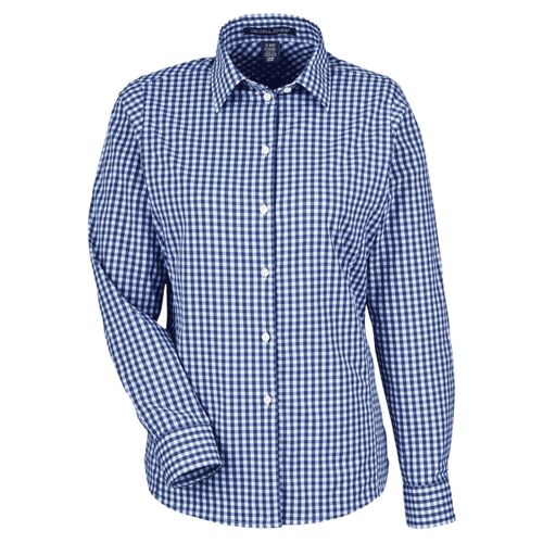 Women's CrownLux Performance® Gingham Dress Shirt Thumbnail