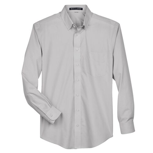 Men's Crown Collection® Broadcloth Woven Dress Shirt Thumbnail