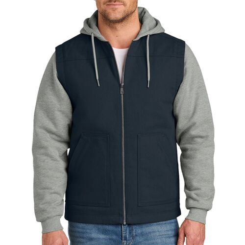 Duck Fleece Full Zip Hooded Jacket Thumbnail