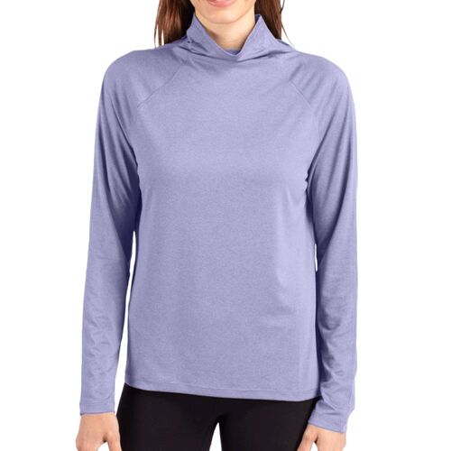 Cutter & Buck Coastline Epic Comfort Eco Recycled Womens Funnel Neck Thumbnail