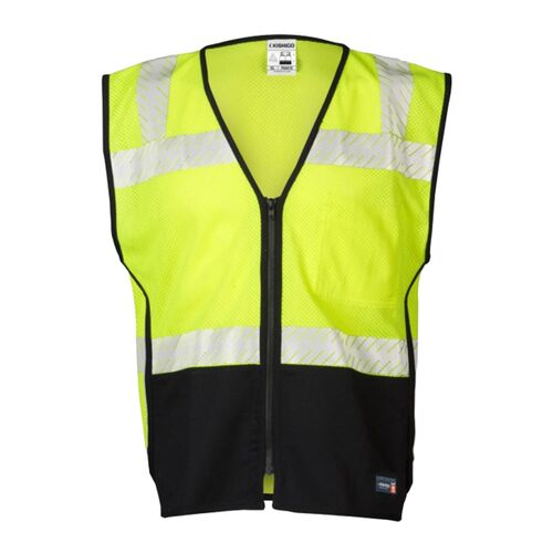 Unisex Premium Black Series® FR Black Bottom Mesh Vest Thumbnail