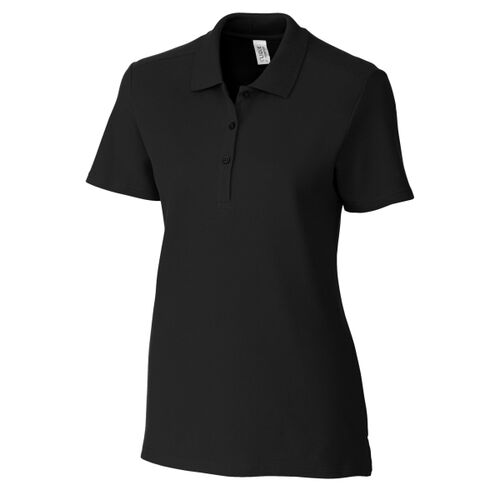 Clique Addison All Cotton Pique Short Sleeve Womens Polo Thumbnail