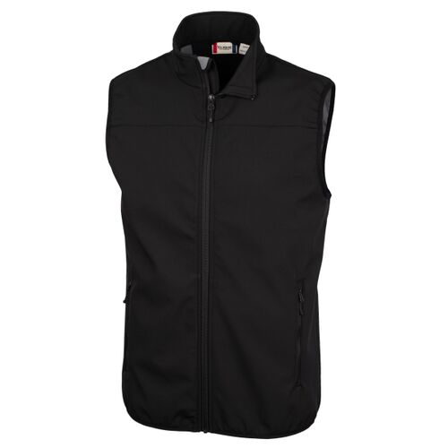Clique Trail Eco Stretch Softshell Full Zip Mens Vest Thumbnail