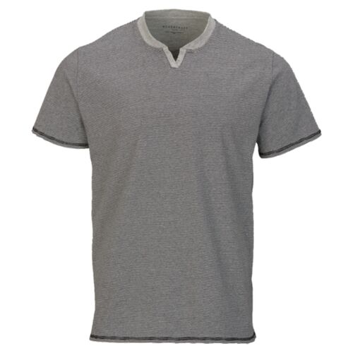 Men's Striped V-Notch T-Shirt Thumbnail