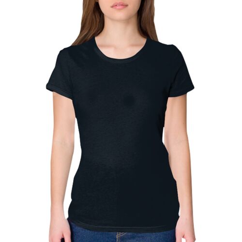6321 Sheer Jersey Cap Sleeve T-Shirt Thumbnail