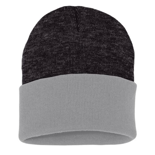12" Color Blocked Cuffed Beanie Thumbnail