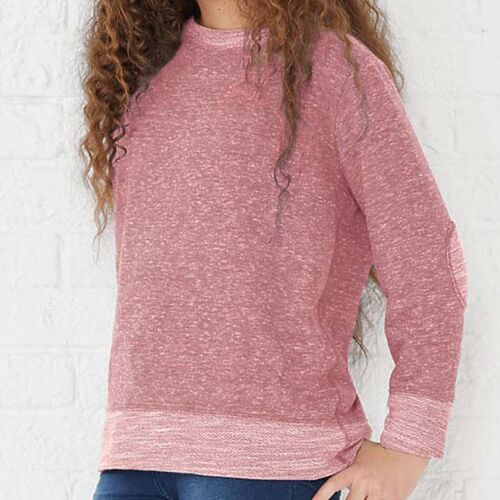 Youth Harborside Mélange French Terry Crewneck Sweatshirt Thumbnail