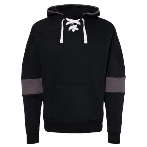 Men's Sport Lace Colorblocked Fleece Hooded Sweatshirt Thumbnail