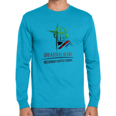 GEB - Dri Power ® 50/50 Cotton/Poly Long Sleeve T Shirt Thumbnail