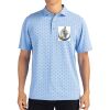 Cutter & Buck Virtue Eco Pique Tile Print Recycled Mens Polo Thumbnail