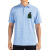 Cutter & Buck Virtue Eco Pique Tile Print Recycled Mens Polo Thumbnail