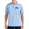 Cutter & Buck Virtue Eco Pique Tile Print Recycled Mens Polo Thumbnail