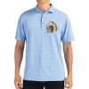 Cutter & Buck Virtue Eco Pique Tile Print Recycled Mens Polo Thumbnail
