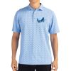Cutter & Buck Virtue Eco Pique Tile Print Recycled Mens Polo Thumbnail