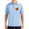Cutter & Buck Virtue Eco Pique Tile Print Recycled Mens Polo Thumbnail