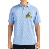 Cutter & Buck Virtue Eco Pique Tile Print Recycled Mens Polo Thumbnail