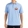 Cutter & Buck Virtue Eco Pique Tile Print Recycled Mens Polo Thumbnail