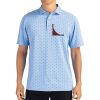 Cutter & Buck Virtue Eco Pique Tile Print Recycled Mens Polo Thumbnail