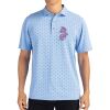 Cutter & Buck Virtue Eco Pique Tile Print Recycled Mens Polo Thumbnail