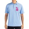 Cutter & Buck Virtue Eco Pique Tile Print Recycled Mens Polo Thumbnail