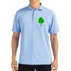 Cutter & Buck Virtue Eco Pique Tile Print Recycled Mens Polo Thumbnail